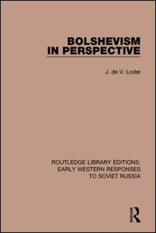 Bolshevism in Perspective