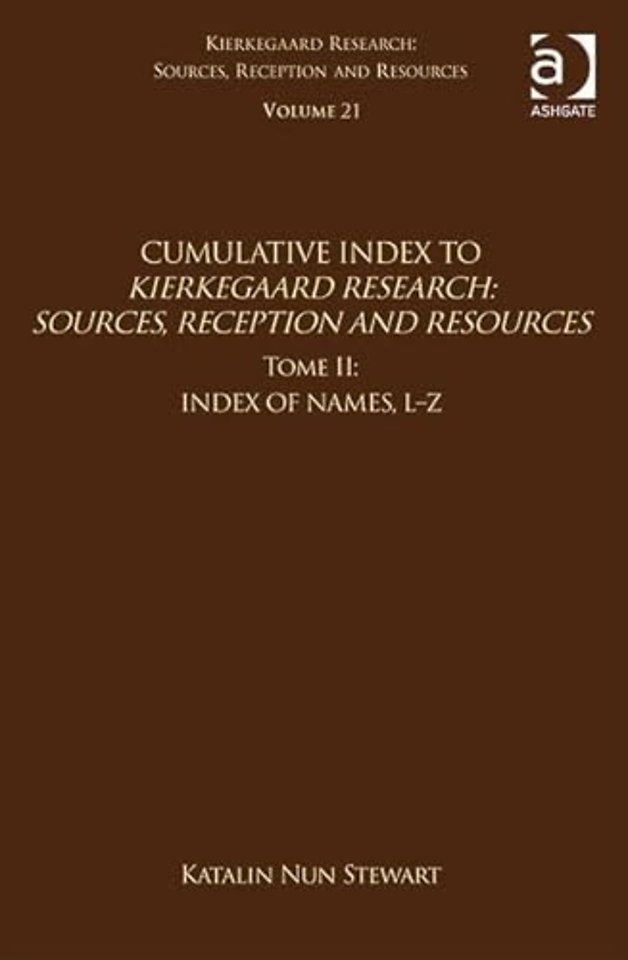 Volume 21, Tome II: Cumulative Index