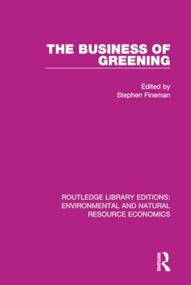 Business of Greening