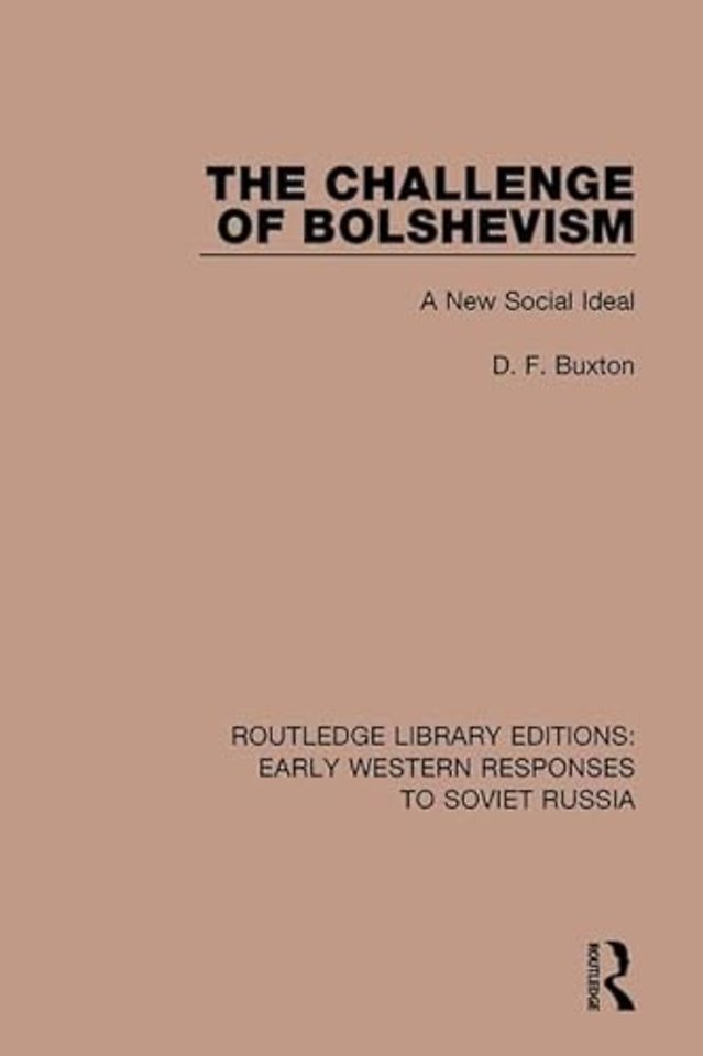 Challenge of Bolshevism