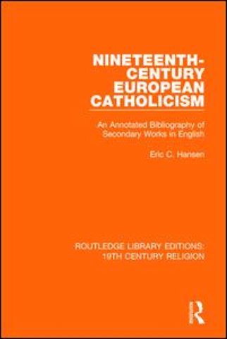 Nineteenth-Century European Catholicism