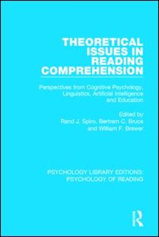 Theoretical Issues in Reading Comprehension