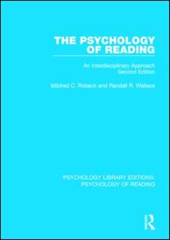 Psychology of Reading