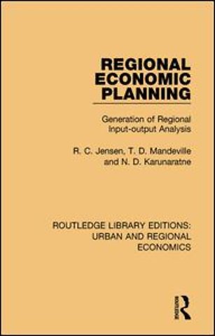 Regional Economic Planning