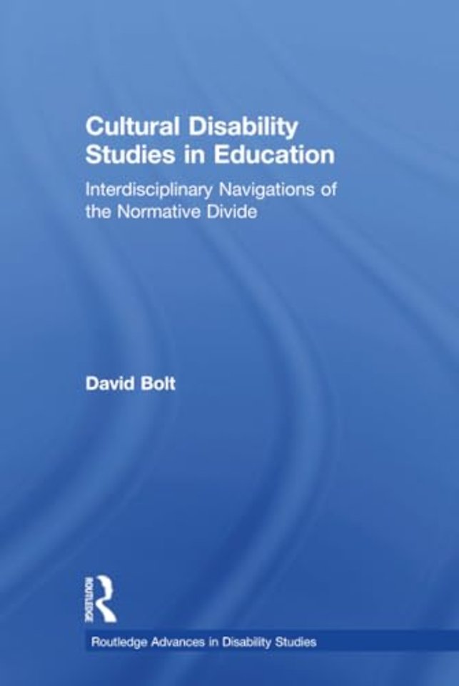 Cultural Disability Studies in Education