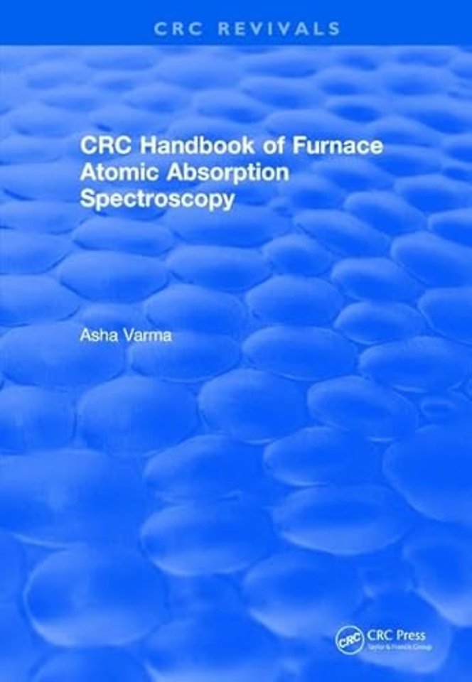 CRC Handbook of Furnace Atomic Absorption Spectroscopy