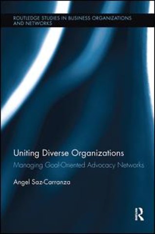 Uniting Diverse Organizations