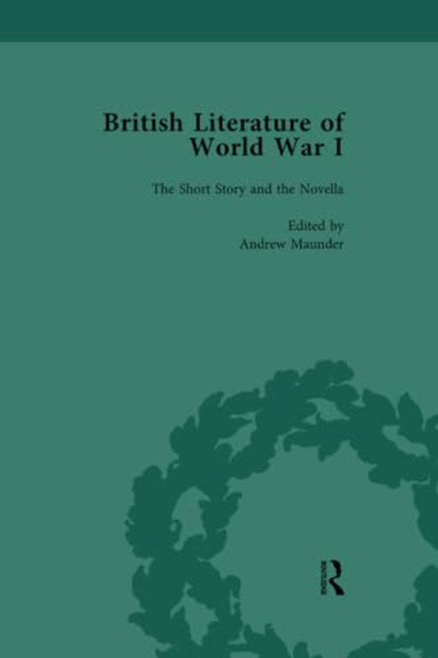 British Literature of World War I, Volume 1