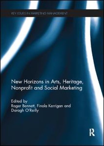 New Horizons in Arts, Heritage, Nonprofit and Social Marketing