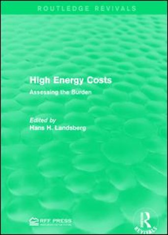High Energy Costs