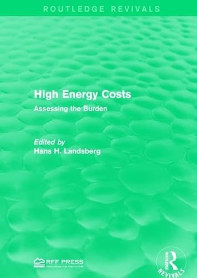 High Energy Costs