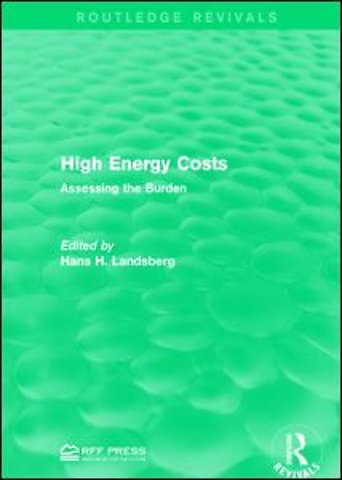 High Energy Costs