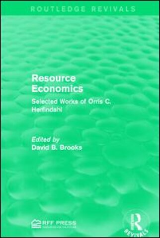 Resource Economics