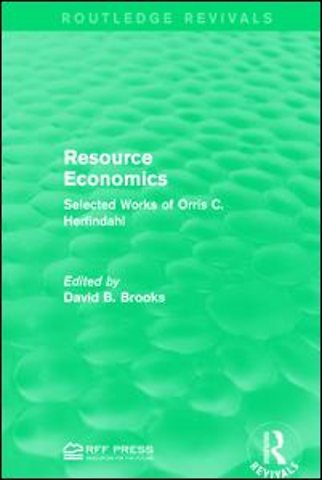 Resource Economics