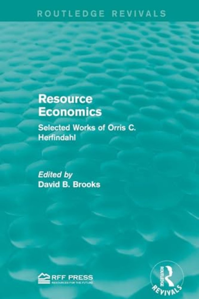 Resource Economics