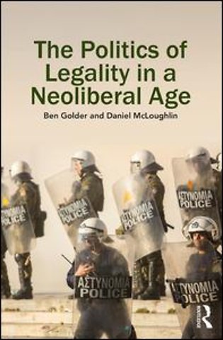Politics of Legality in a Neoliberal Age