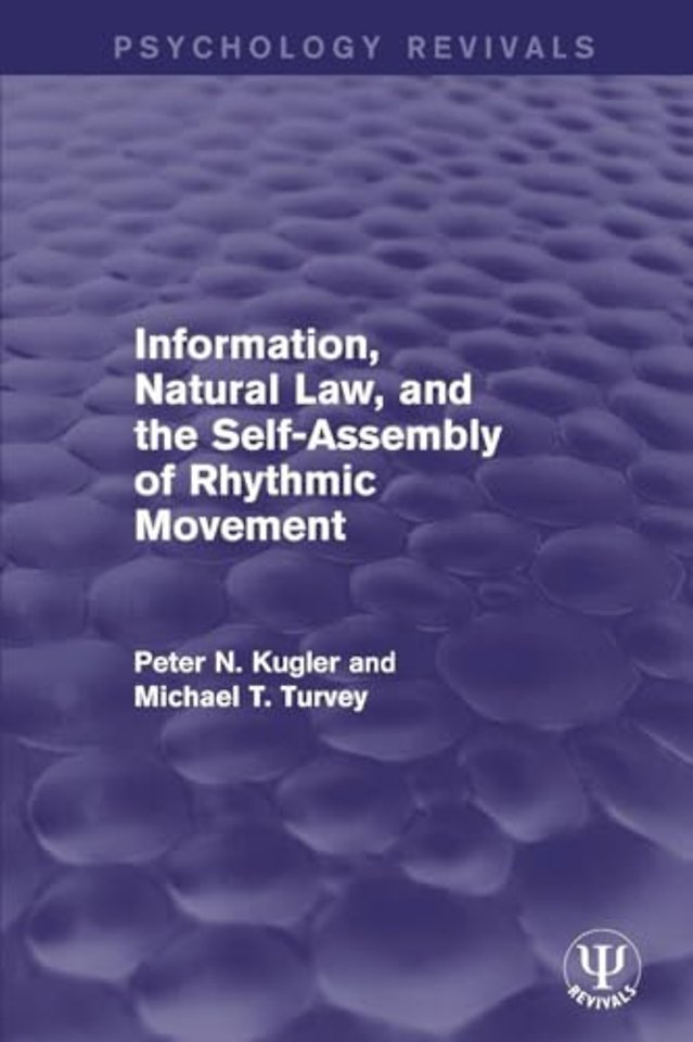 Information, Natural Law, and the Self-Assembly of Rhythmic Movement