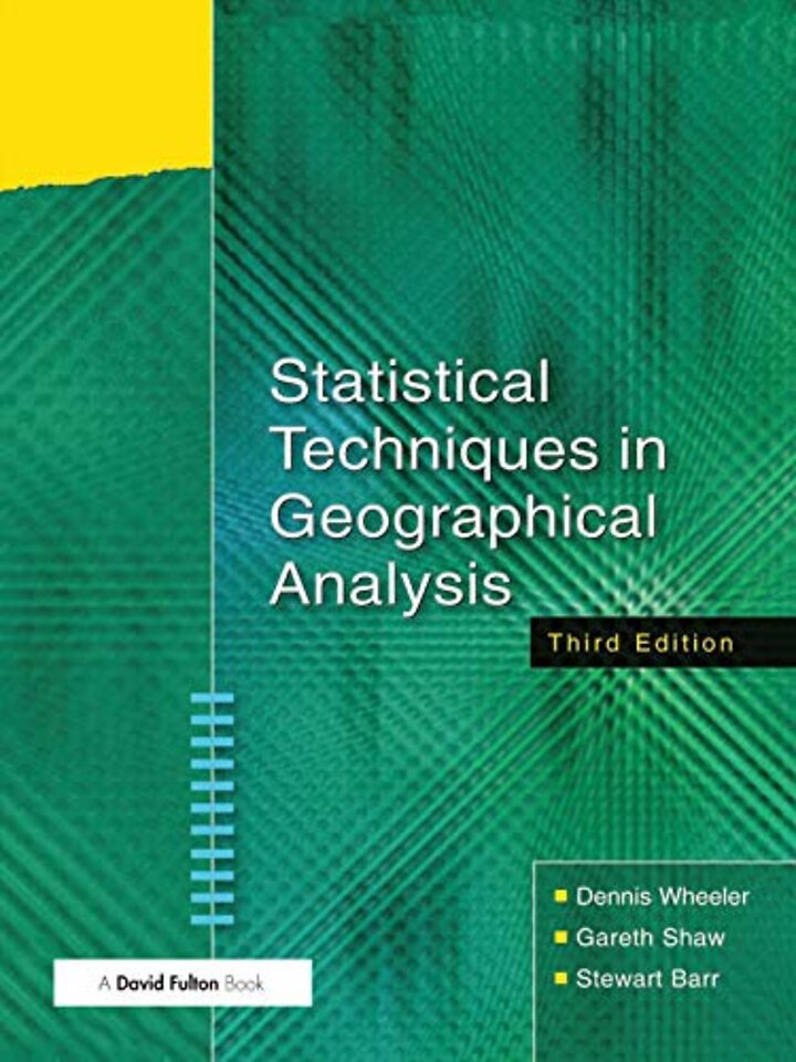 Statistical Techniques in Geographical Analysis