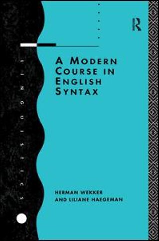 Modern Course in English Syntax