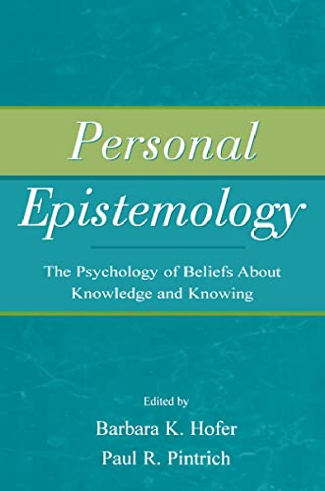 Personal Epistemology