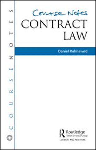 Course Notes: Contract Law