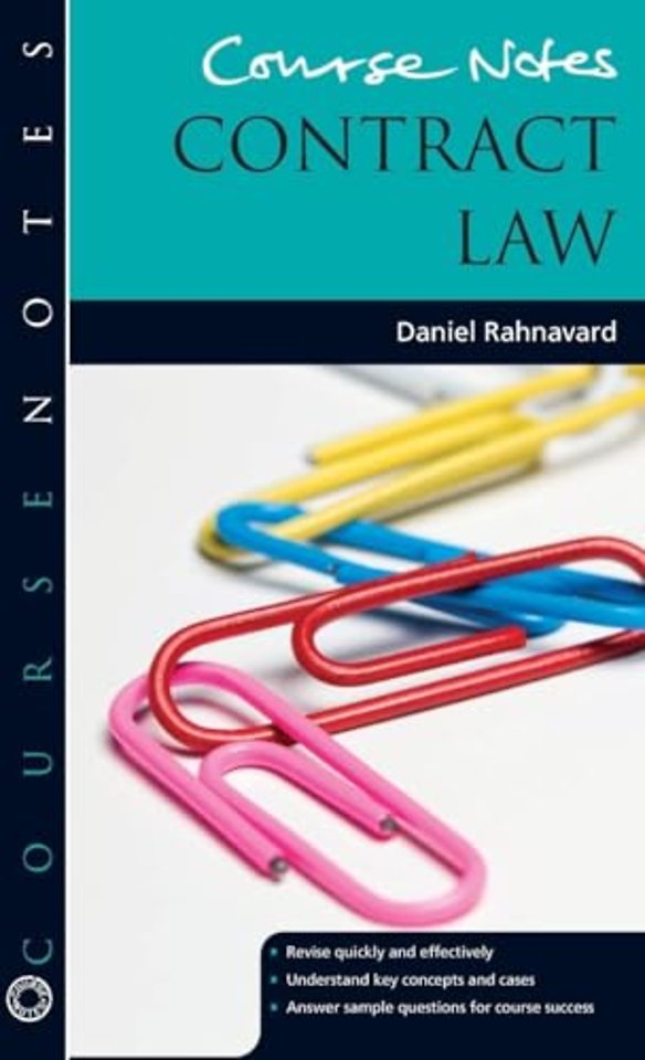 Course Notes: Contract Law