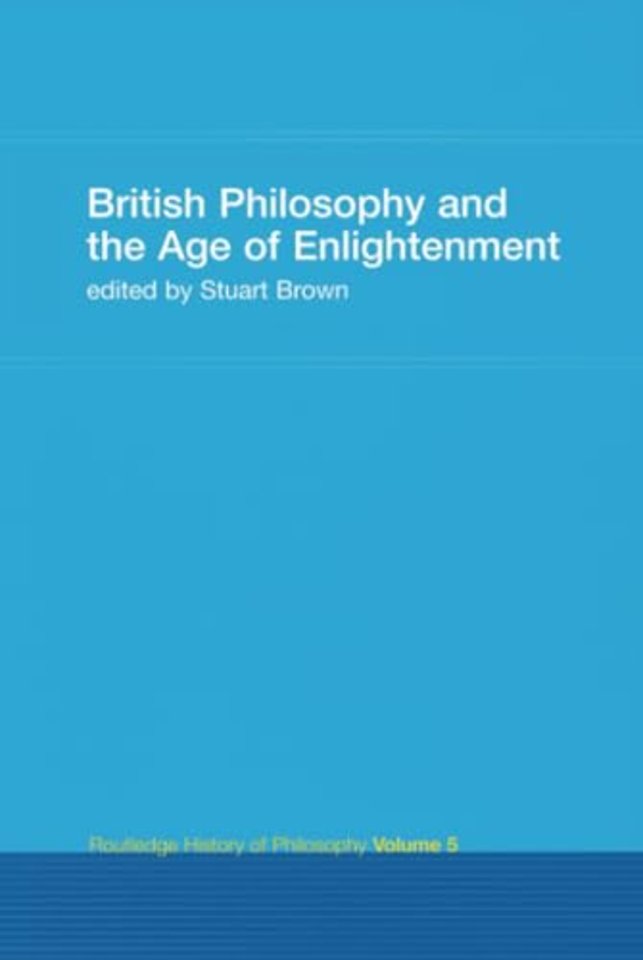 British Philosophy and the Age of Enlightenment