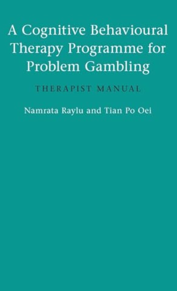 Cognitive Behavioural Therapy Programme for Problem Gambling