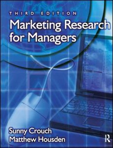 Marketing Research for Managers