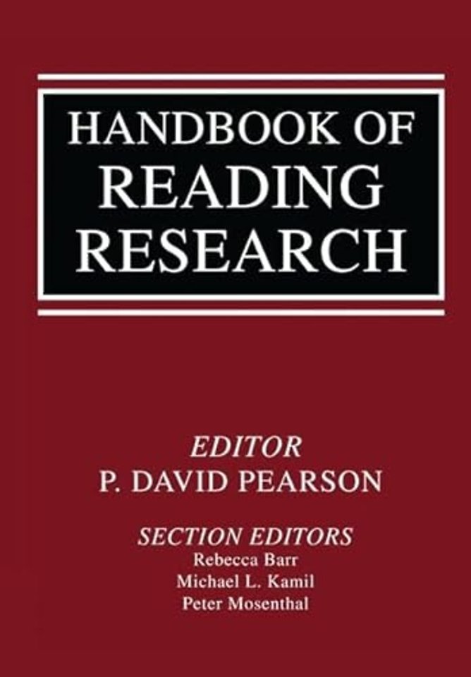 Handbook of Reading Research