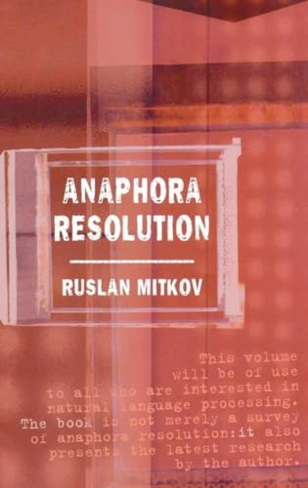 Anaphora Resolution