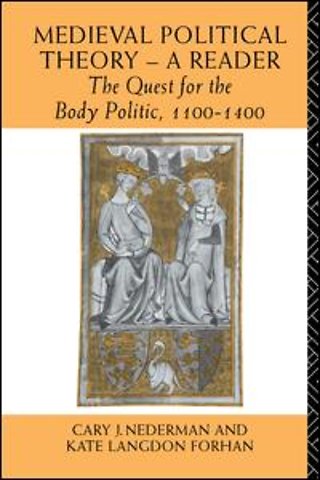 Medieval Political Theory: A Reader