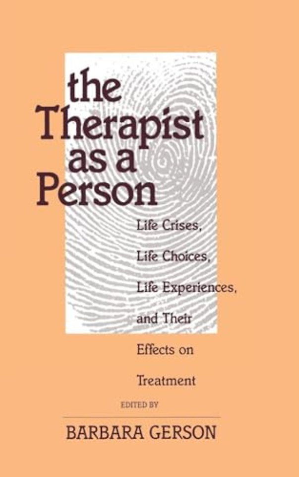 Therapist as a Person