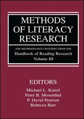 Methods of Literacy Research