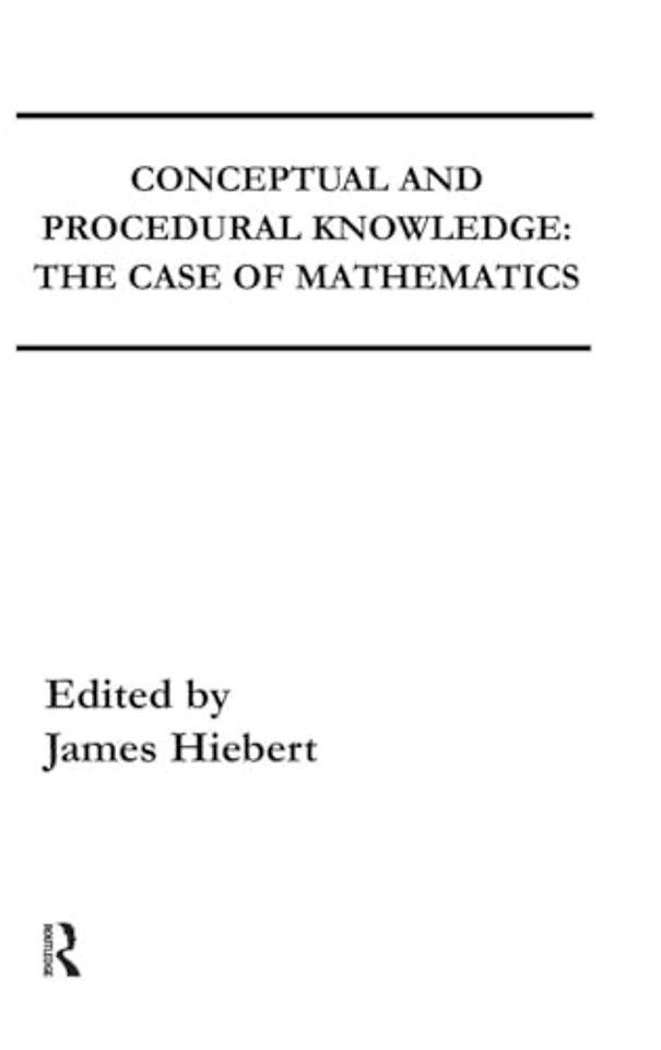 Conceptual and Procedural Knowledge