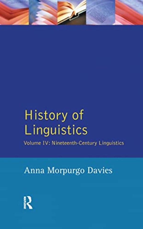 History of Linguistics, Volume IV