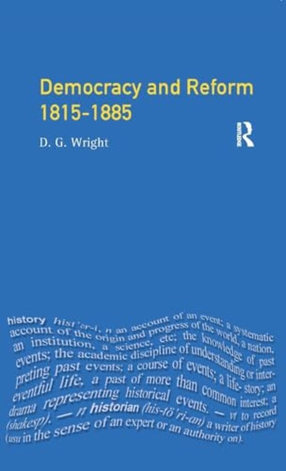 Democracy and Reform 1815 - 1885