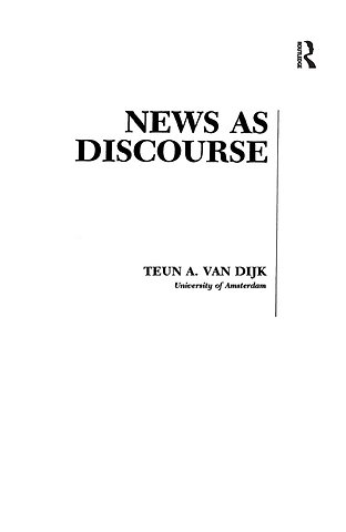 News As Discourse