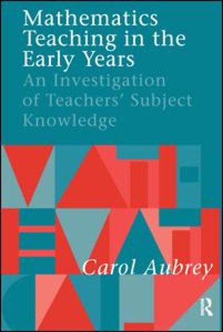 Mathematics Teaching in the Early Years