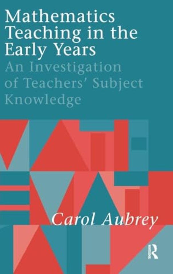 Mathematics Teaching in the Early Years