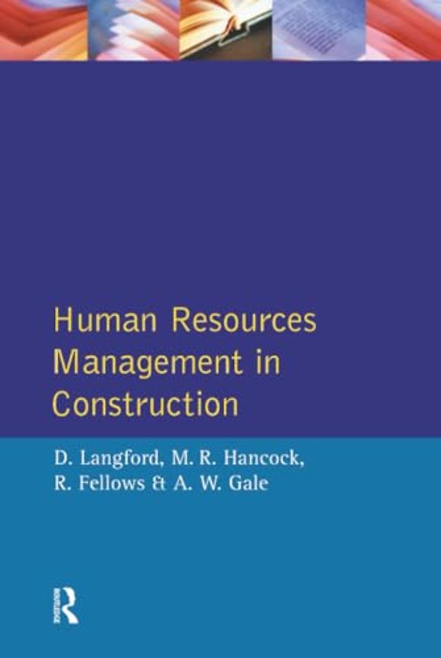 Human Resources Management in Construction