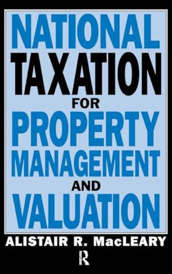 National Taxation for Property Management and Valuation