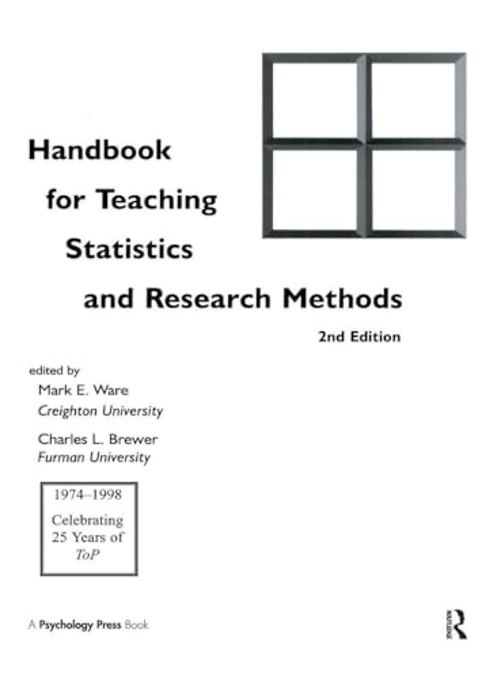 Handbook for Teaching Statistics and Research Methods