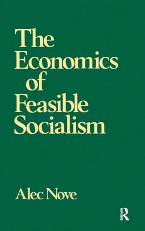 Economics of Feasible Socialism