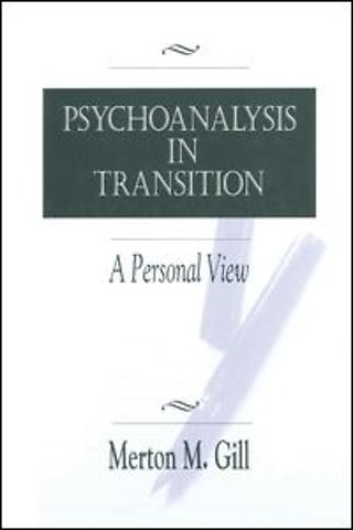 Psychoanalysis in Transition