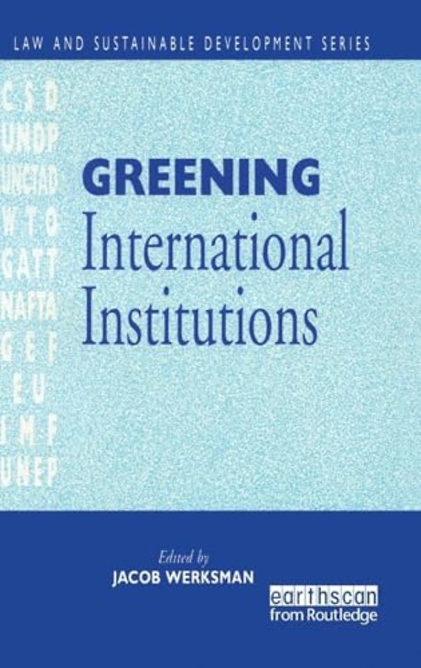 Greening International Institutions
