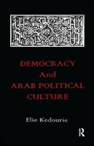 Democracy and Arab Political Culture