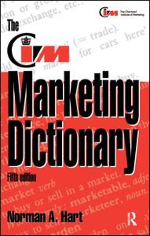 CIM Marketing Dictionary