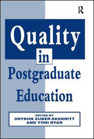 Quality in Postgraduate Education