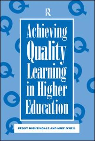 Achieving Quality Learning in Higher Education